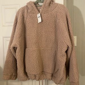 AE Sherpa Cinched Hoodie